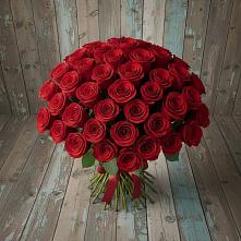 Букет 55 Красных роз Фридом #REPLACE_PRED# Оржицы