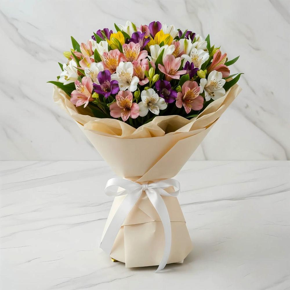 Букет цветов из: Альстромерии в Оржицы