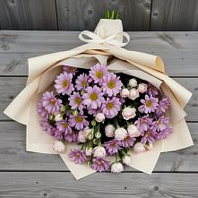 Букет цветов из:  Розы и Хризантемы в Оржицы
