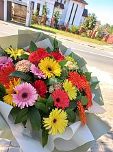 Букет цветов из:  Герберы #REPLACE_PRED# Оржицы