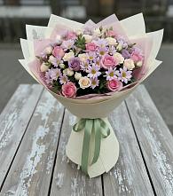Букет цветов из:  Розы и Хризантемы в Оржицы