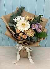 Букет цветов из:  Герберы и Хризантемы в Оржицы