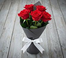 Букет 5 Красных роз Эдлесс Лав #REPLACE_PRED# Оржицы