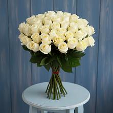 Букет 51 Белая роза Эдлесс Лав #REPLACE_PRED# Оржицы