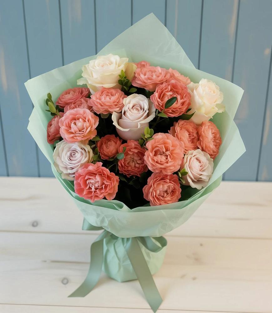 Букет цветов из: Розы в Оржицы