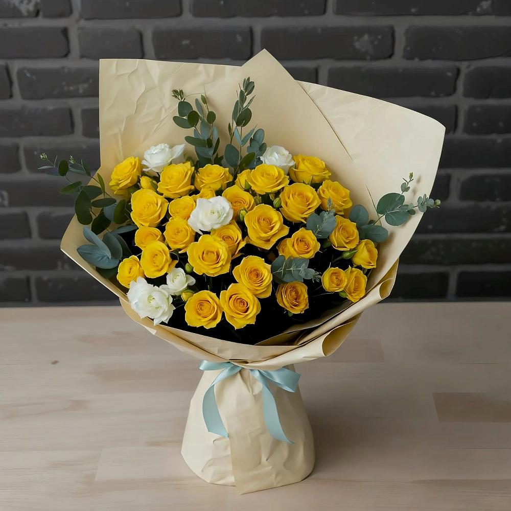 Букет цветов из: Розы в Оржицы