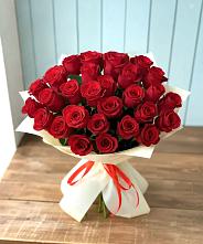 Букет 29 Красных роз в Оржицы