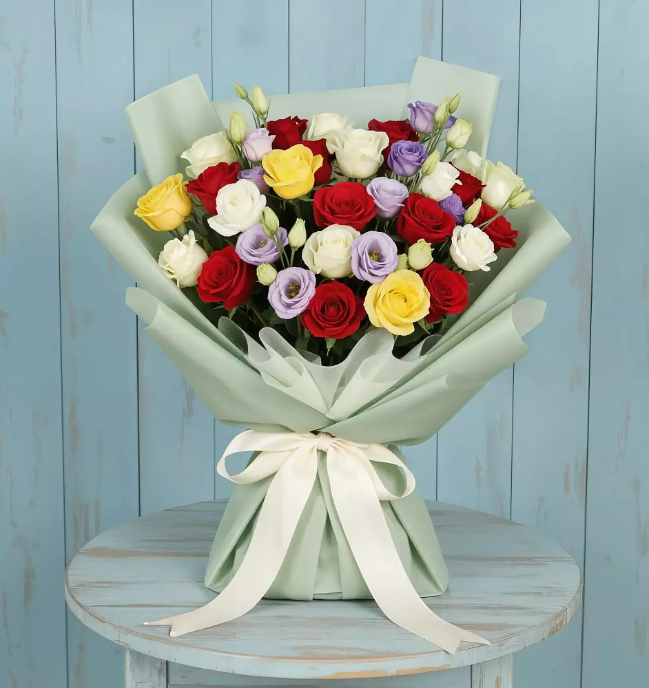 Букет цветов из: Розы в Оржицы