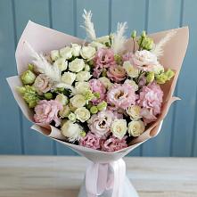 Букет цветов из:  Альстромерии и Розы в Оржицы