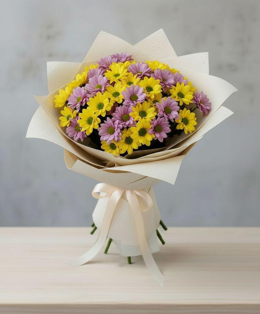 Букет цветов из: Хризантемы в Оржицы